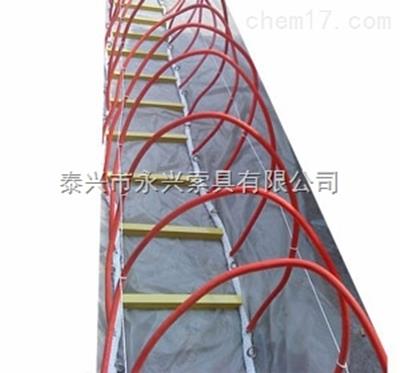 編織花色合纖軟梯